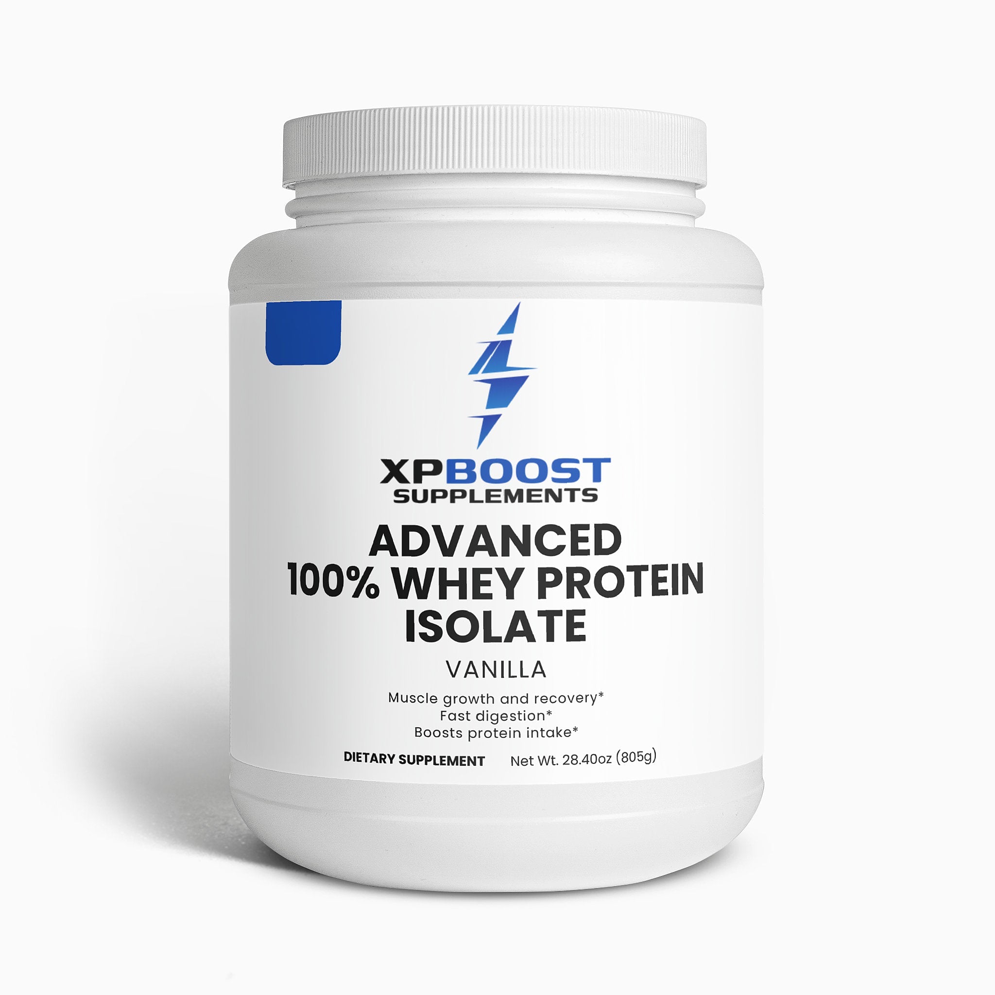 XP BOOST Pure 100% Whey Protein Isolate (Vanilla) - XPBoost
